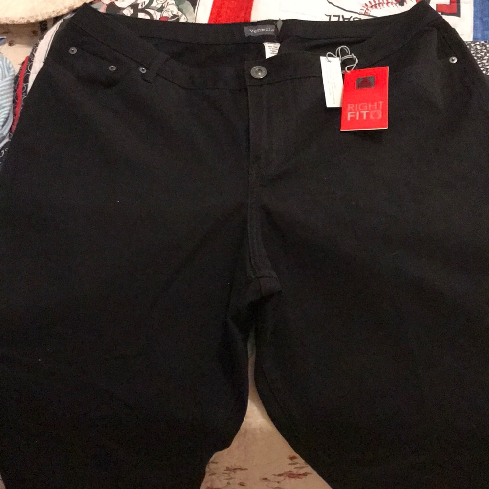 Jeans - black- size is woman’s 4